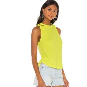 We The Free Neon Yellow Tank Top